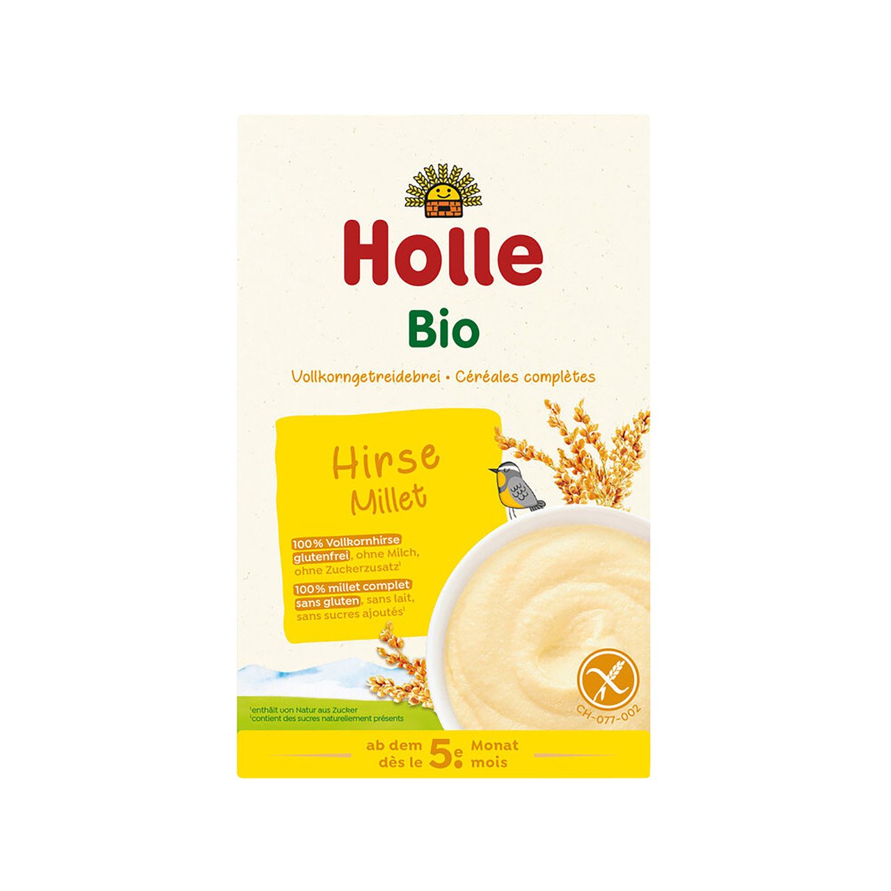Holle Babyfood Bouillie aux céréales entières de millet