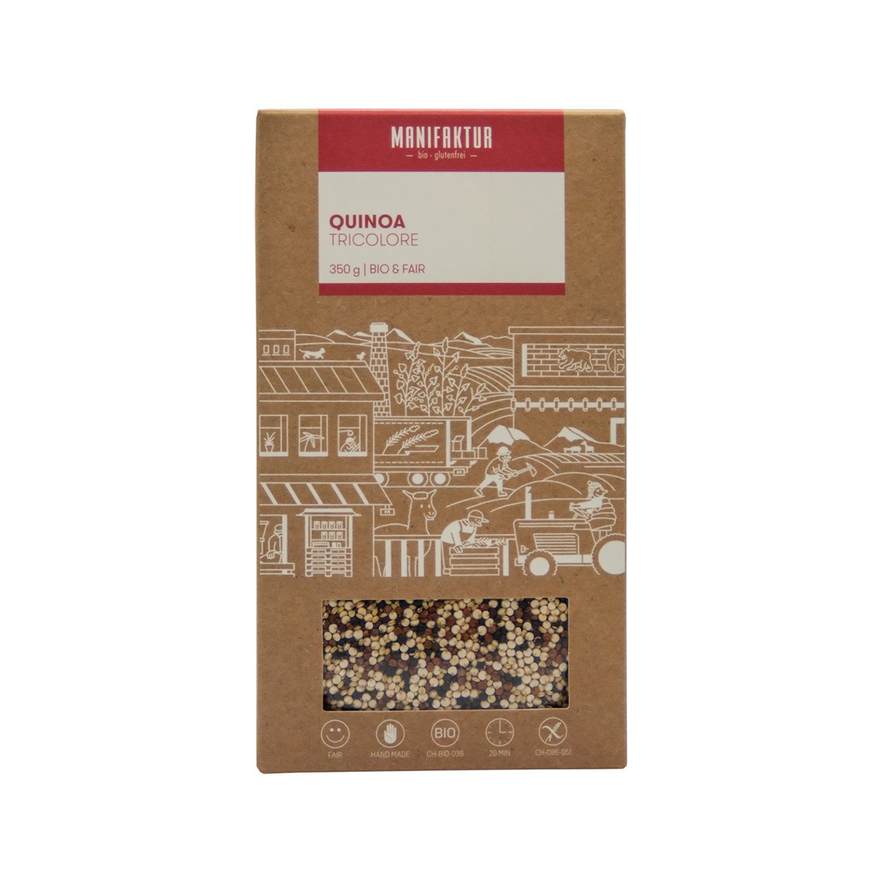 Manifaktur Quinoa tricolore, sans gluten