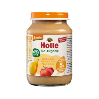 Holle Babyfood Petits pots pomme et poire