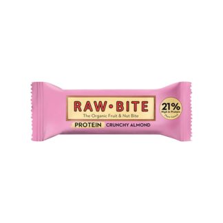 Rawbite Barre crue protéines Crunchy Almond