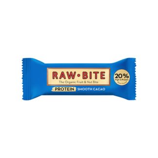 Rawbite Barre crue protéines Smooth Cacao