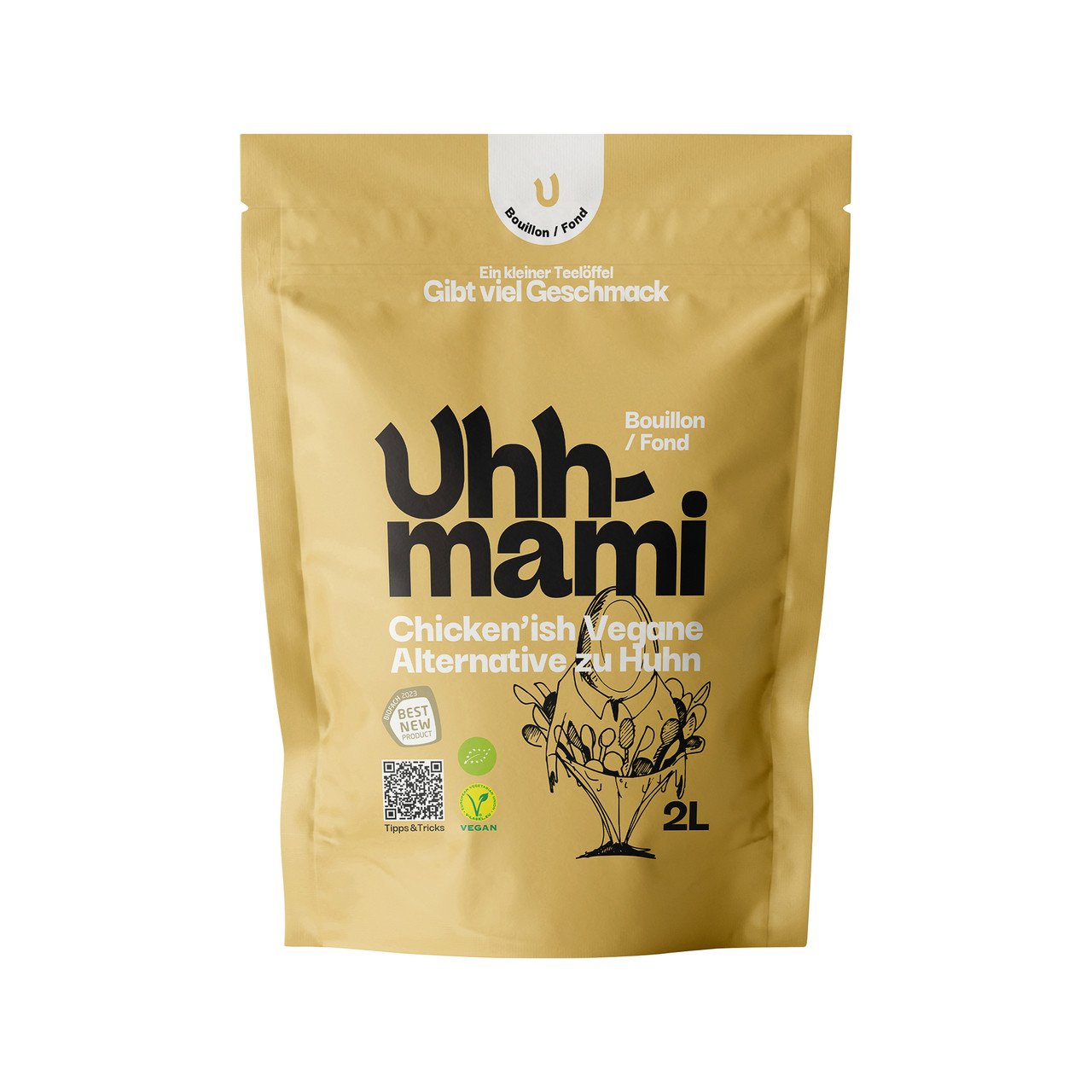 Uhhmami Chickenish, Bouillon