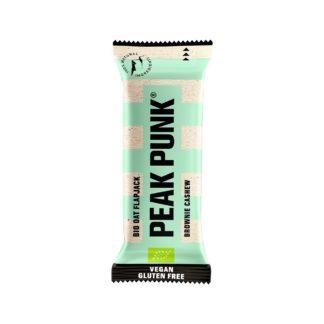 Peak Punk Barre protéinée à l'avoine Brownie Cashew