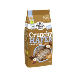 Bauck Mühle Avoine Crunchy choco noix, sans gluten