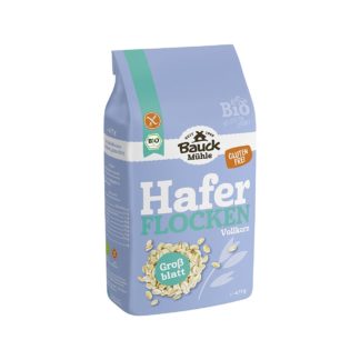 Bauck Mühle Flocons d'avoine gros, sans gluten