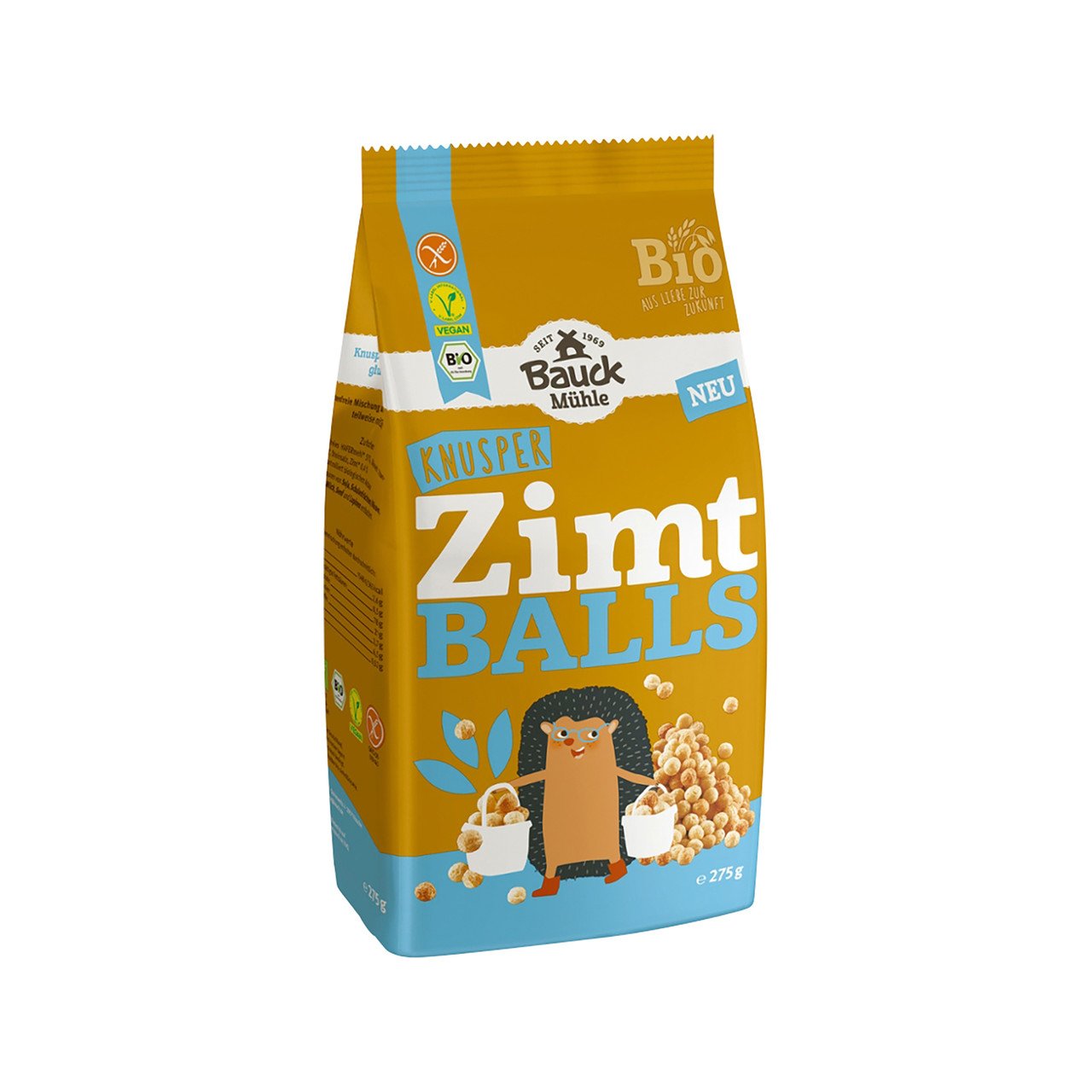 Bauck Mühle Pops cannelle, sans gluten