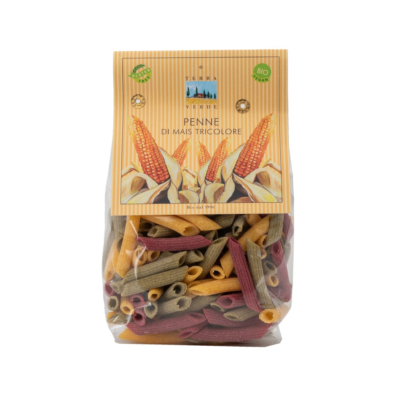 Terra Verde Penne tricolore au maïs