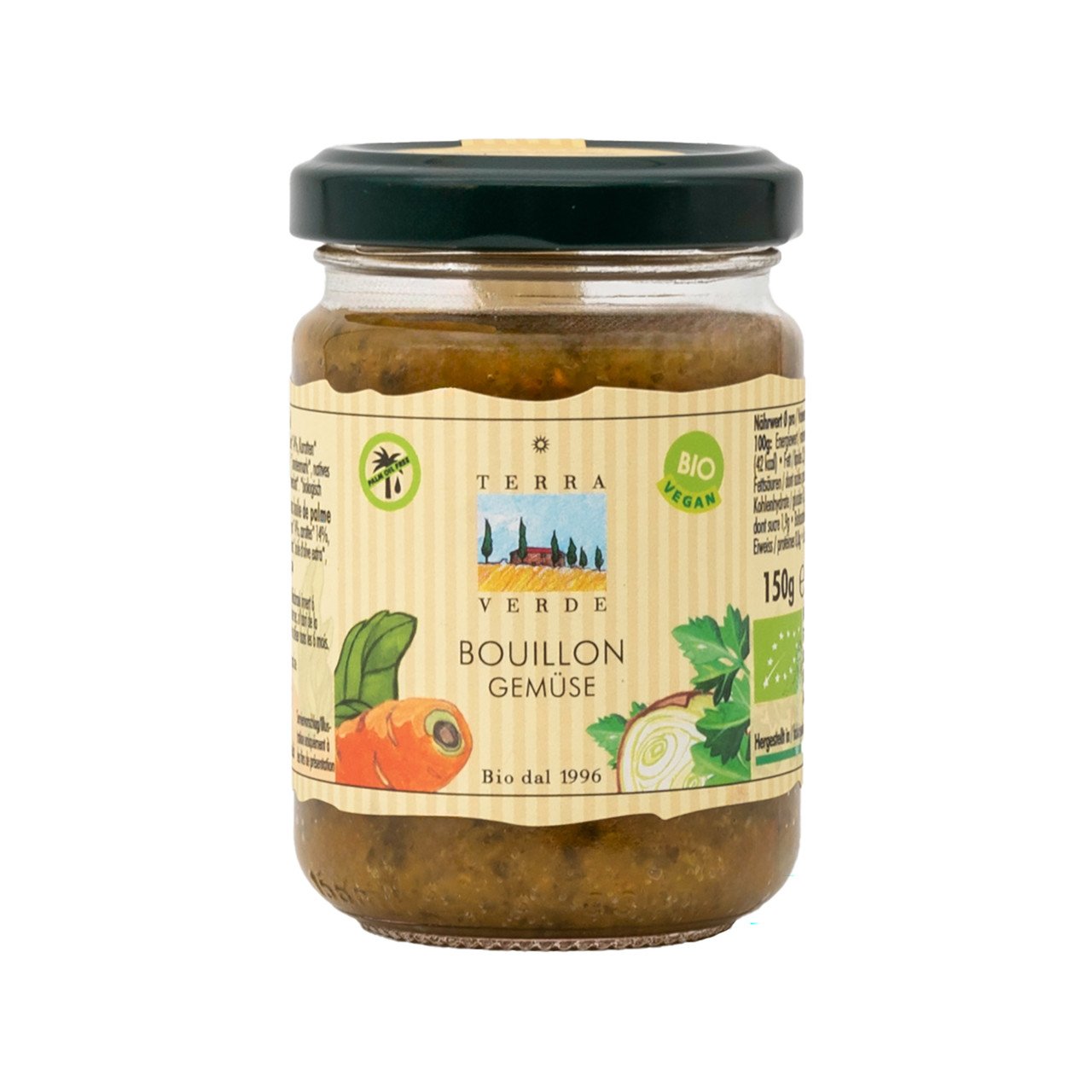 Terra Verde Bouillon de légumes sans levure