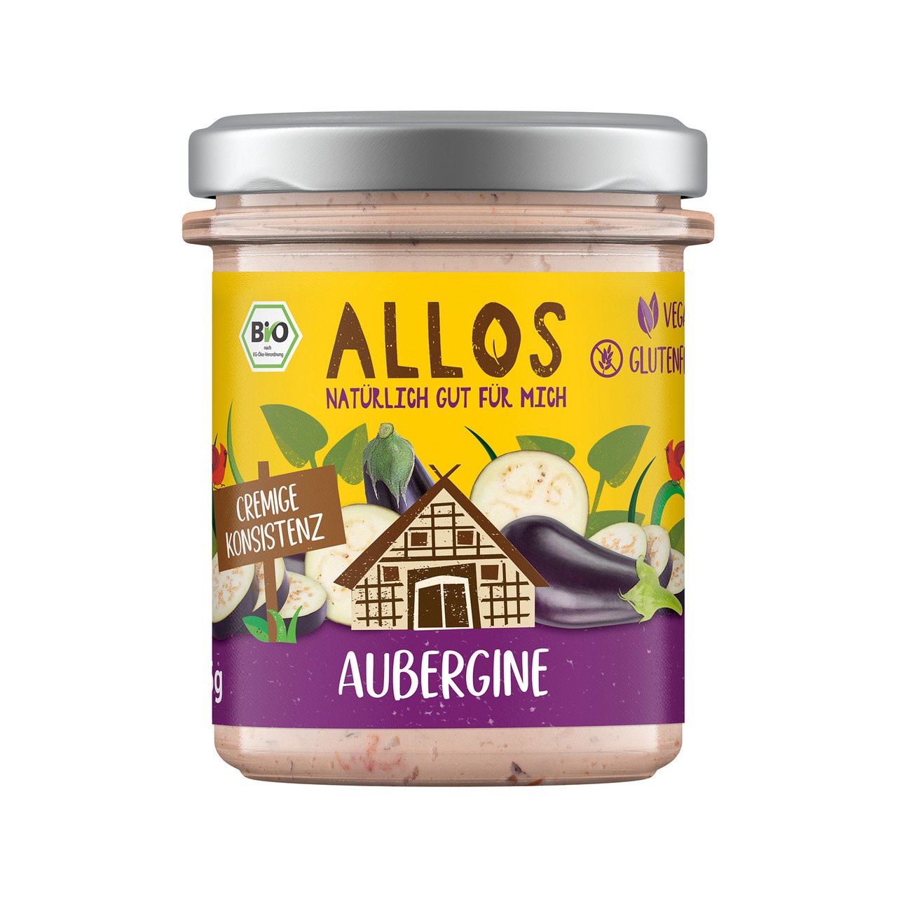 Allos Plaisir à tartiner Aubergine
