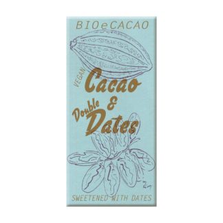 BioeCacao Chocolat aux dattes Double Dates 46%