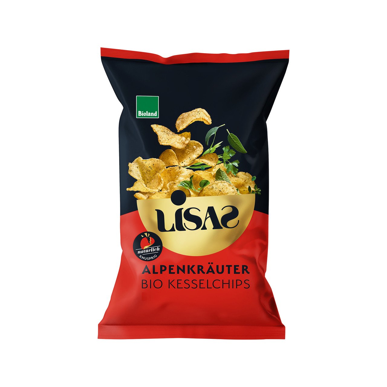 Lisas Chips Chips aux herbes des Alpes