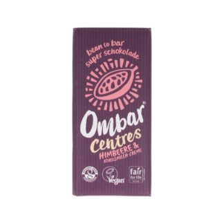 Ombar Chocolat Centres framboise & lait de coco
