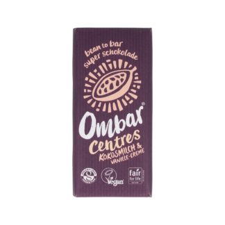 Ombar Chocolat Centres vanille & lait de coco