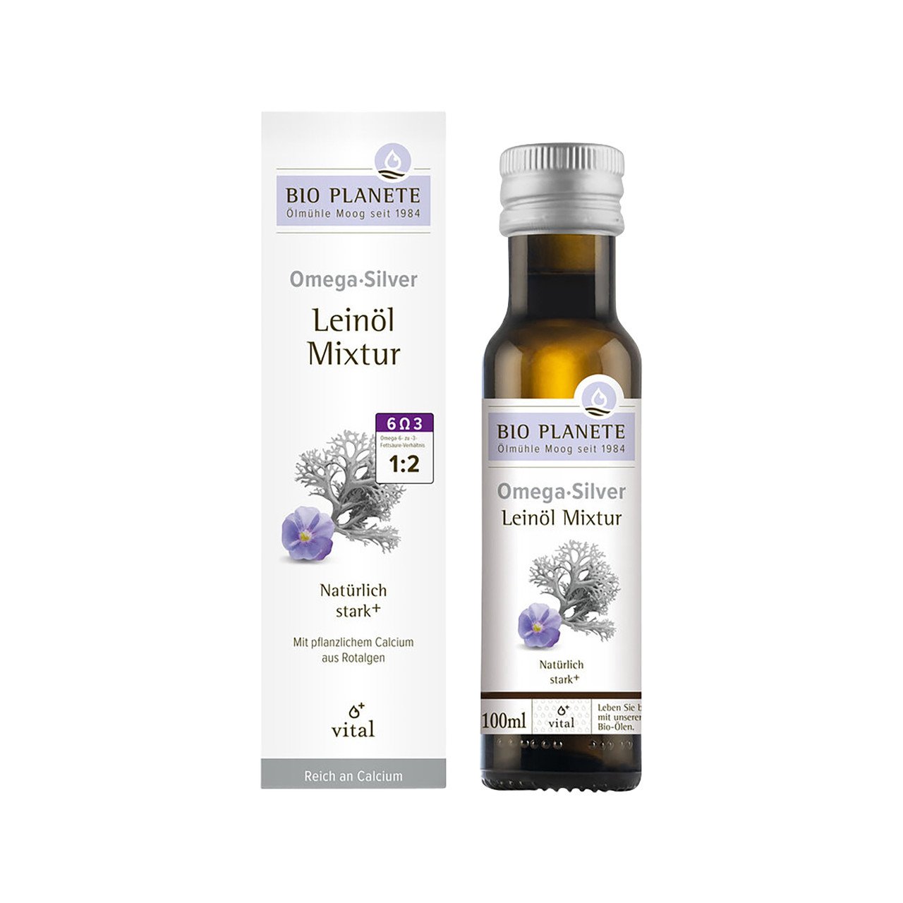 Bio Planète Omega Silver mélange d'huile de lin