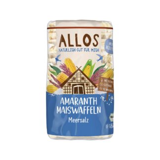 Allos Gaufre à l'amarante et maïs au sel marin