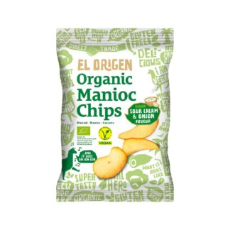 el origen Manioc Chips Sour Cream & Onion