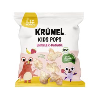 KRÜMEL Kids Pops fraise-banane