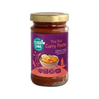 Terrasana Pâte de curry thaï rouge
