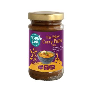 Terrasana Pâte de curry thaï jaune
