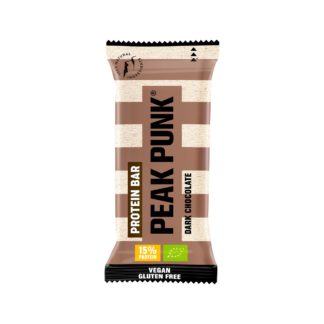 Peak Punk Barre protéinée à l'avoine Dark Chocolate