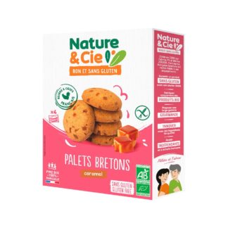 Nature et Cie Palets Bretons Caramel 135g