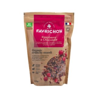 Favrichon Muesli croustillant framboise & chocolat