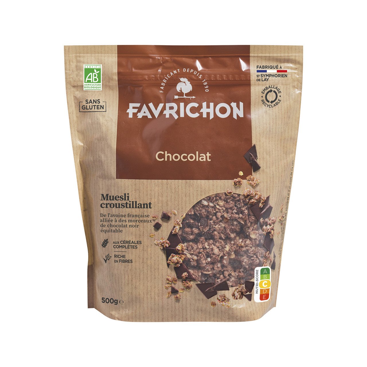 Favrichon Muesli croustillant chocolat