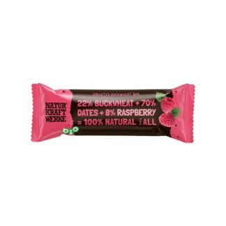 NaturKraftWerke Barre au sarrasin et à la framboise