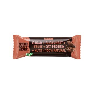 NaturKraftWerke Barre au cacao et au sarrasin